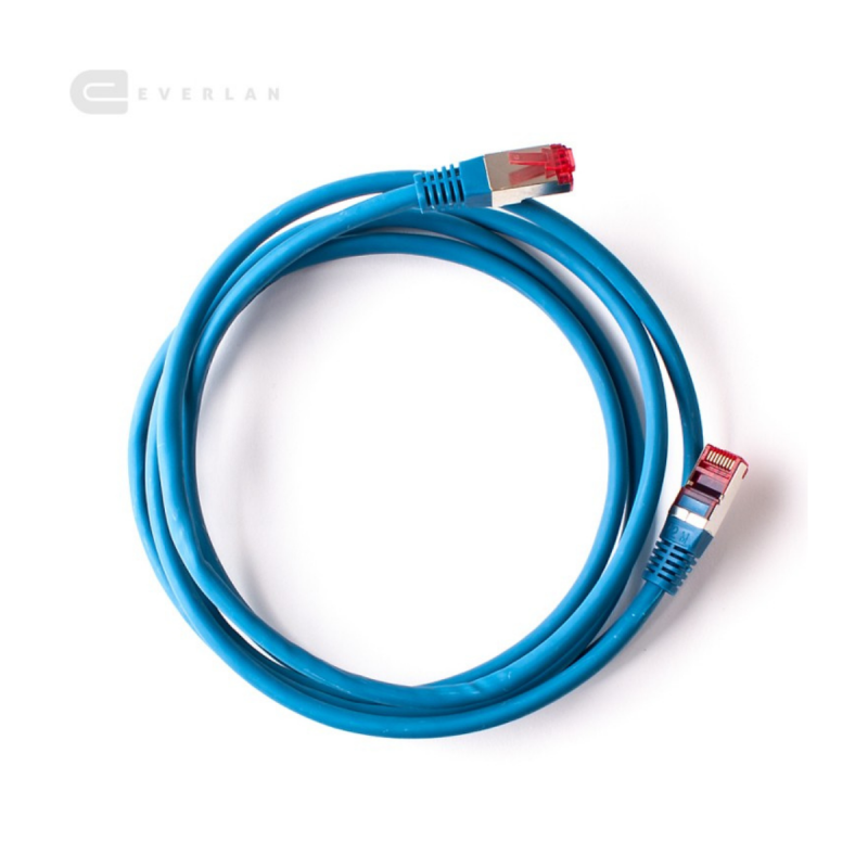 Neklan Cordon Cat 6a SSTP Bleu LSOH - 25 m