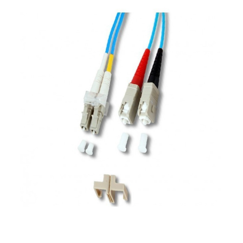 Neklan Cordon FO Duplex multimode 50/125 - OM4 - SC/LC - 2 M