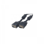 Neklan Cordon SVGA OR avec ferrites M/F - 3 coax - AWG28 - 25 m