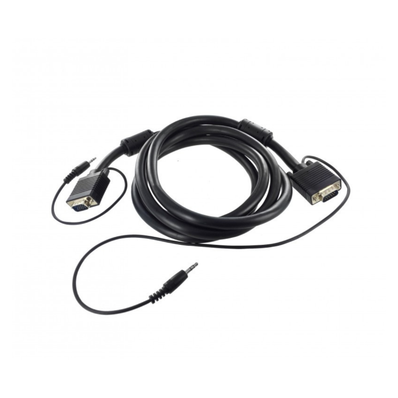 Neklan Cordon SVGA   Audio   Platinum   Full Pin - AWG26 - M/M - 3 m