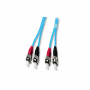 Neklan Cordon FO Duplex multimode 50/125 ST / ST - OM3 - 7 m