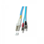 Neklan Cordon FO Duplex multimode 50/125 ST / LC - OM3 - 20 m