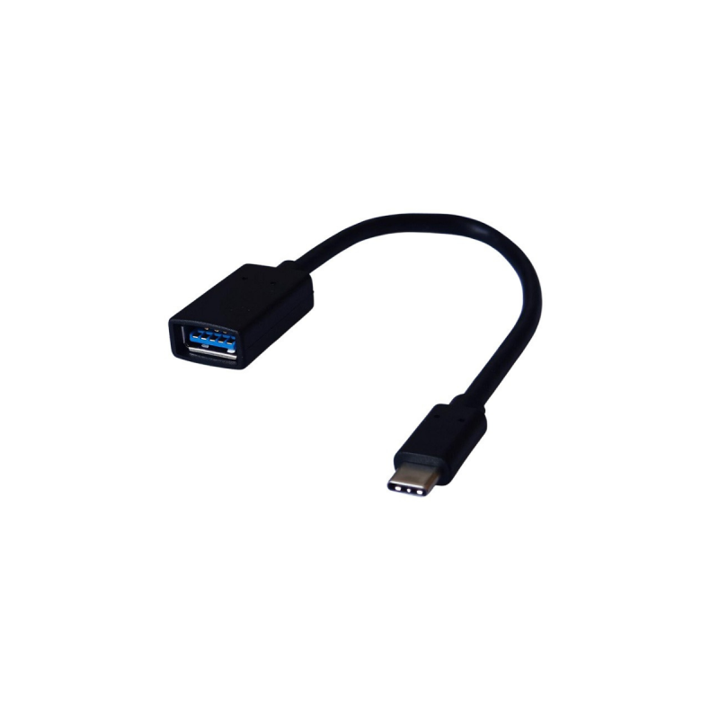 Neklan Adaptateur USB3.1 Type C Mâle vers USB3.0 Type A Femelle 0.2m