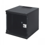 UPTEC - Coffret 10   noir 6U prof 300mm avec panneaux amovibles