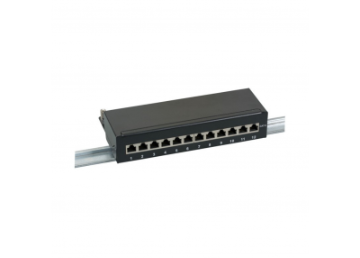 Neklan Panneau 10  1U 12 ports Cat 6 FTP
