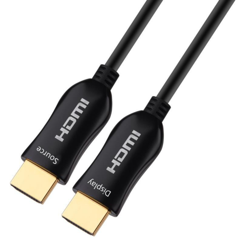 Neklan Cordon HDMI 2.0 Optique Actif 4Kx2K@60Hz AWG28 M/M 75m