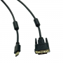 Neklan Cordon DVI-D M single link (18 1) - HDMI M - 10 m