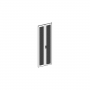 UPTEC - Porte double perforée avec serrure pour baie 42U largeur 1000