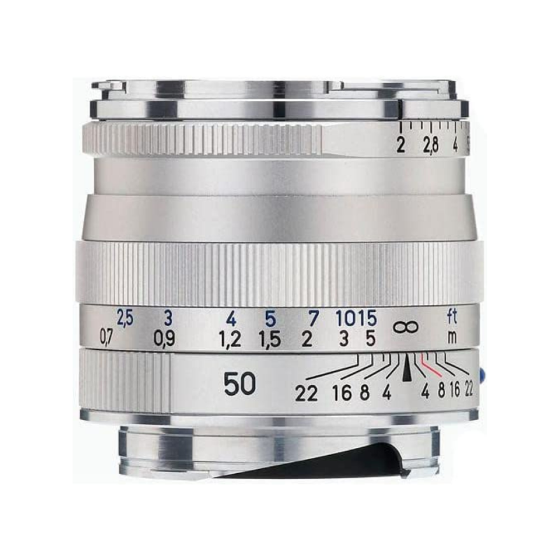 Zeiss Objectifs pour ZM Planar T* 2/50 silver