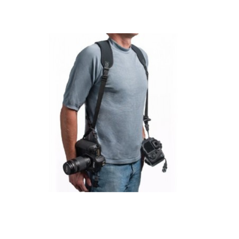 Optech Harnais Double Sling Small noir