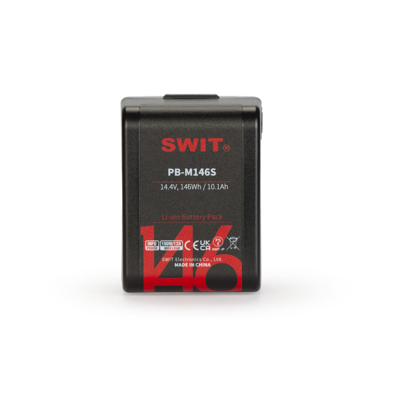 Swit PB-M146S Batterie Pocket V-Mount 146Wh 16A avec D-Tap et USB
