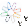Tentacle Set de bandes de silicone couleur & clips pour TIMECODE SYNC