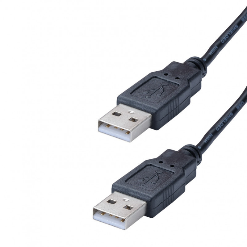Cordon USB A mâle / USB A mâle longueur câble : 1,8m