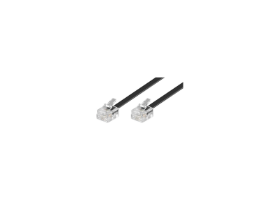 Neklan Cordon Numéris RJ11/RJ45 noir - 15 m
