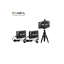 COMICA UHF Dual-channel Flexible Mini Wireless Microphone COMBO