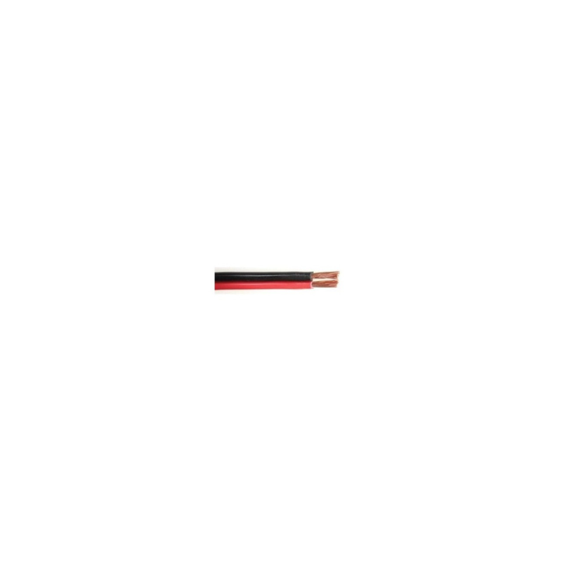 Neklan Bobine câble HP - 2x0 75mm² - noir et rouge - 100m