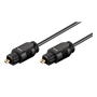 Neklan Cordon audio optique Toslink (diam 2.2mm) noir - 5m