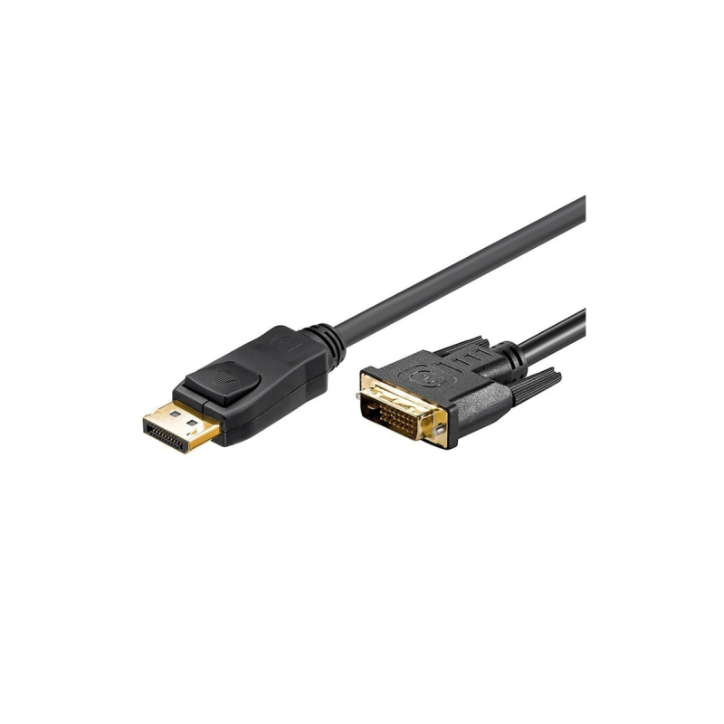 Neklan Cordon DisplayPort 1.1 M vers DVI-D (24 1) Mâle AWG30 1.80 m