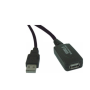 Neklan Rallonge amplifiée USB 2.0 A-A M/F - 0.20m
