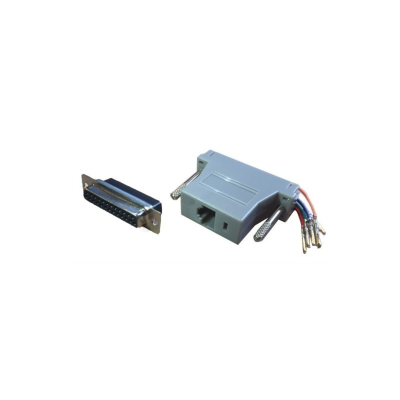 Neklan Adaptateur DB25 F / RJ45