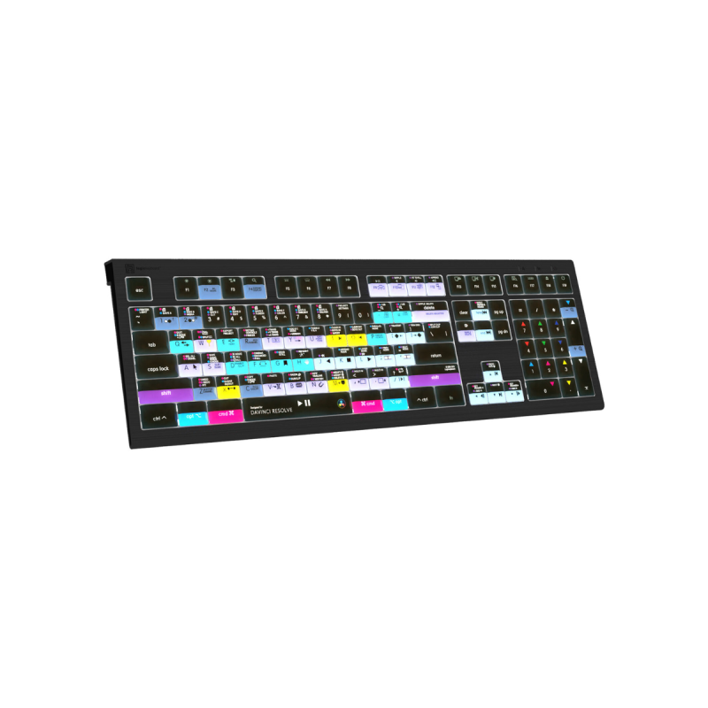 LogicKeyboard Clavier DaVinci Reslove v16 Astra 2 rétroéclairé Mac