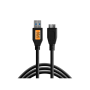 TetherPro USB 3.0 to Micro-B, 15' (4.6m), Black