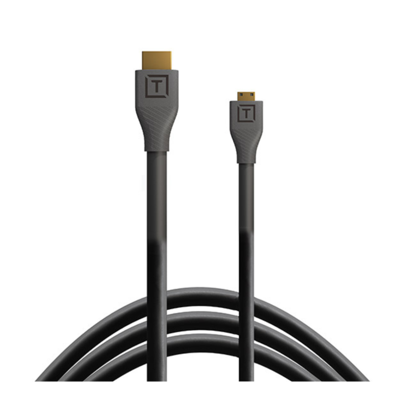 TetherPro HDMI Micro to HDMI 2.0, 1' (0.3m), Black