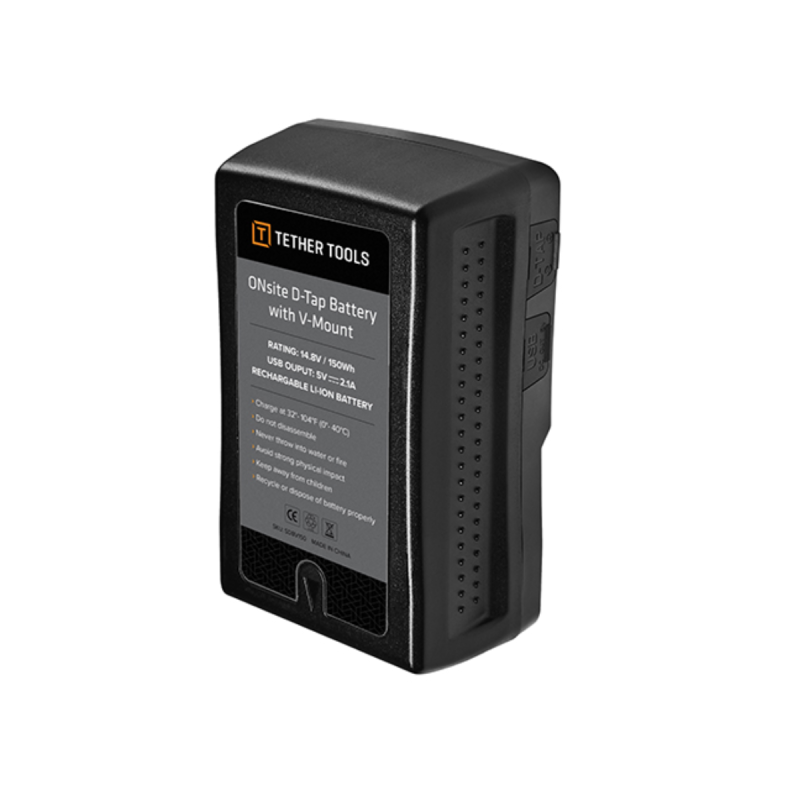 TetherTools ONsite D-Tap Battery with V-Mount  (battery only)
