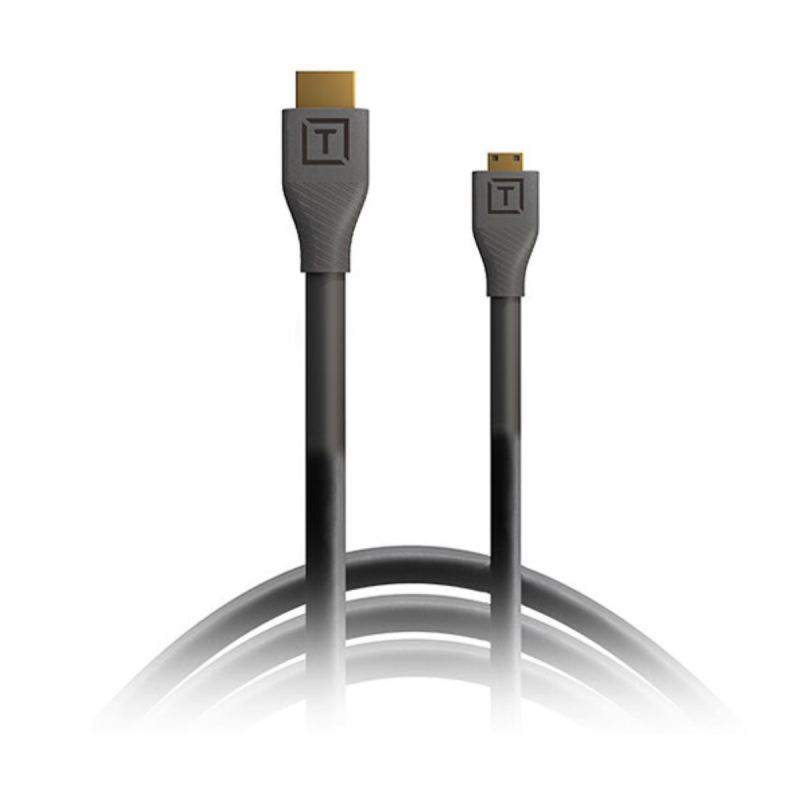 TetherPro HDMI Mini to HDMI 2.0, 15' (4.6m), Black
