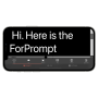 Fortinge Mia XL Prompteur mobile pour smartphone jusqu'à 5,8" DSLR/PC