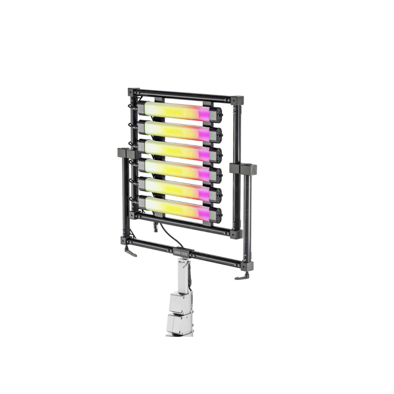 Quasar Ossium frame c/w 6x 2’ Double Rainbow (EU power cable)