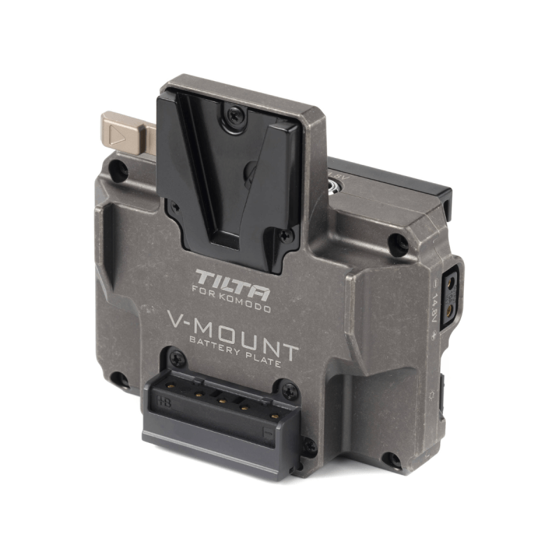Tilta Adaptateur Dual Canon BP vers V Mount, plaque batterie Red gris