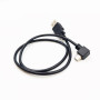 MCL Cable USB 2.0 Type A Male / Mini B Male Coude - 0.5m