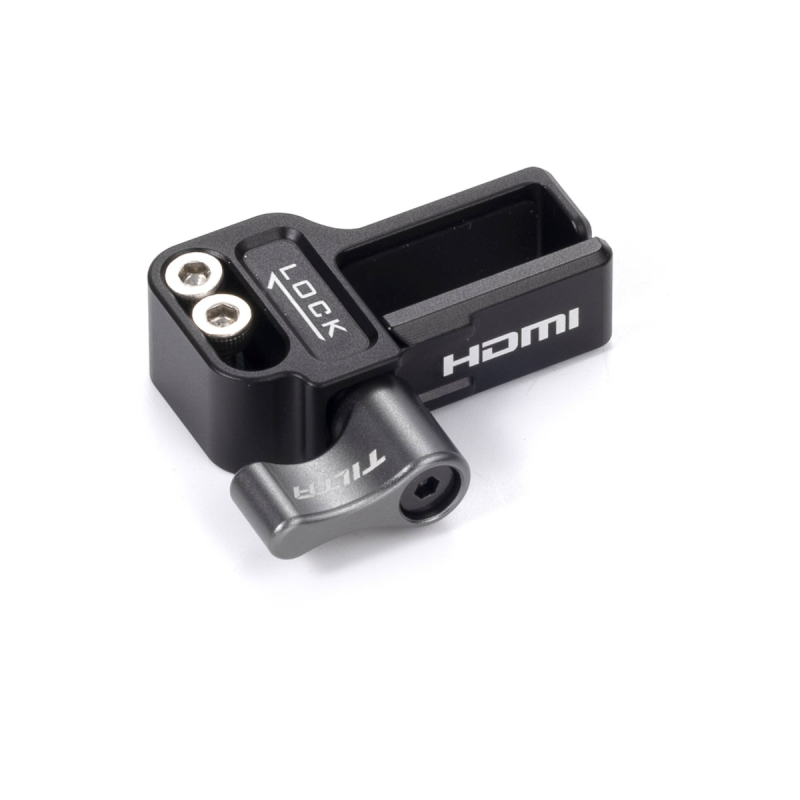 Tilta Fixation à pince HDMI pour Panasonic GH6 - Noir