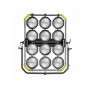 LightStar LUXED-12 Bi-Color LED Spotlight (2160W) w/ Lumenradio
