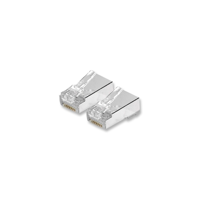 Neklan Connecteur RJ45 Cat 6 UTP contacts décalés Paquet de 10 pcs