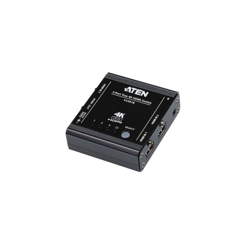 FV ATEN - VS381B - Switch HDMI 3 ports True 4K