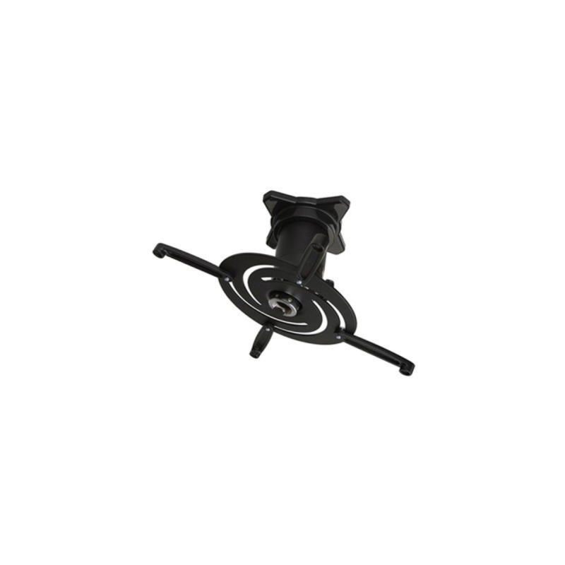 Neklan Support plafond pour Vidéoprojecteur Noir 14cm /-25°13Kg max