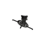 Neklan Support plafond pour Vidéoprojecteur Noir 14cm /-25°13Kg max