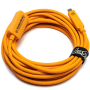 Tethertools TetherPro Rallonge Active USB-C vers USB-C Orange 4.6m