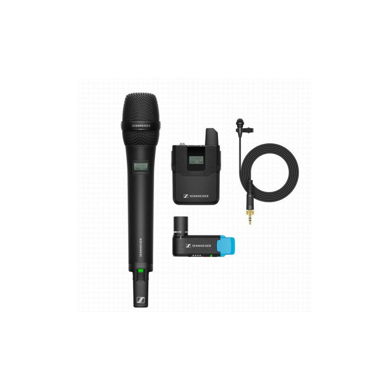 Sennheiser Kit audio sans fil numérique 1,9 GHz micro cravate et main