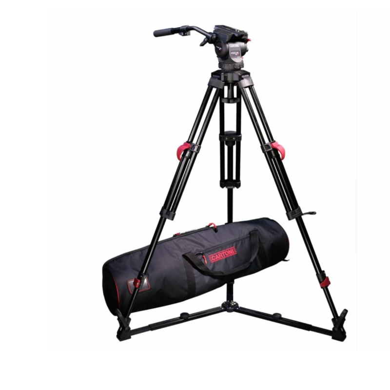 Cartoni Ensemble Focus 8 Red Lock + housse de transport