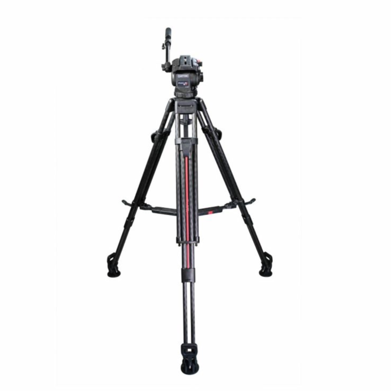 Cartoni Ensemble double extension SDS aluminium + housse de transport