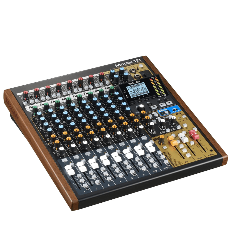 Tascam Console mixage 12 voies avec enregistreur multipiste