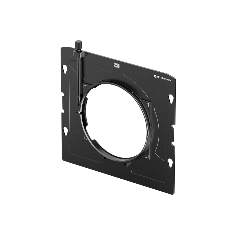 Bright Tangerine 6x6" Frame Safe Clamp Adapter (114mm)