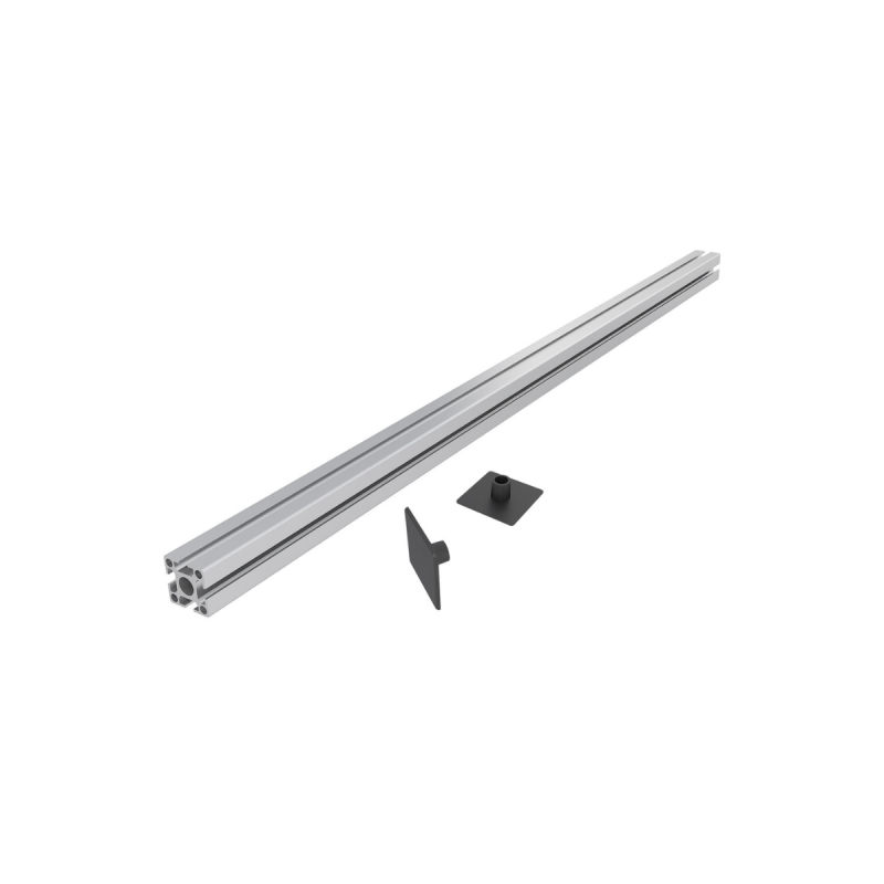 Kimex Profilé Aluminium pour dalles LED 50cm, gamme 031