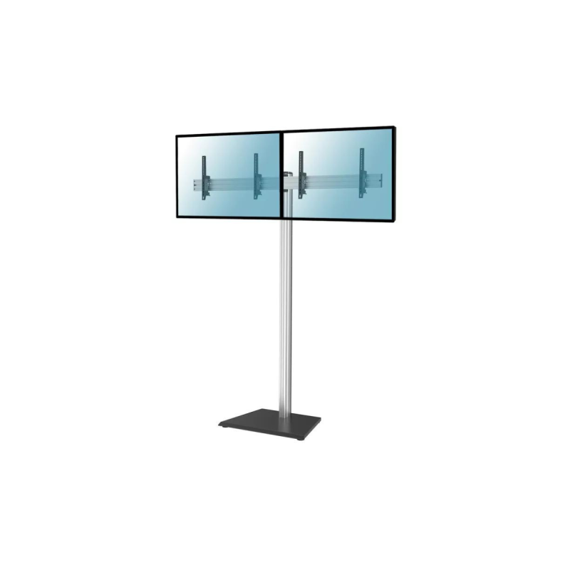Kimex Support sur pied 2 écrans TV 50-55" H240cm à poser Inclinable