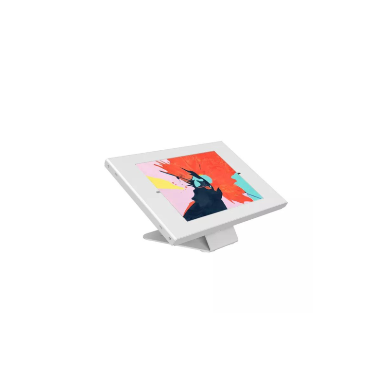 Kimex Support mural ou table pour tablette iPad Tab A 10.1" Blanc