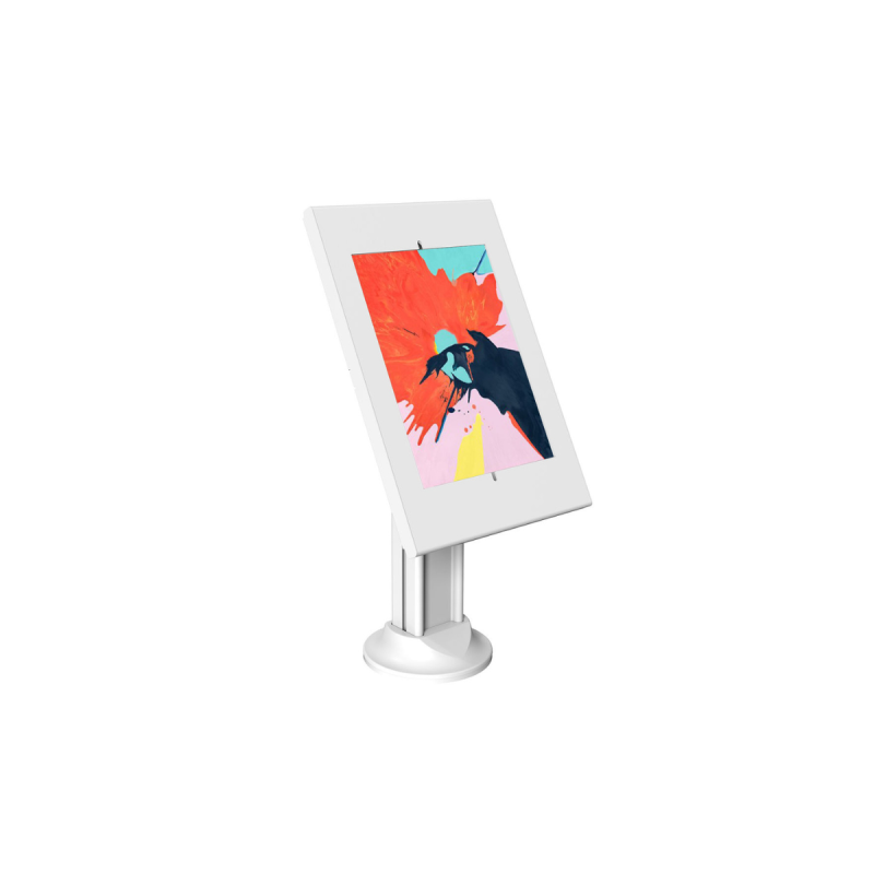 Kimex Support de table pour tablette iPad Tab A 10.1" Blanc