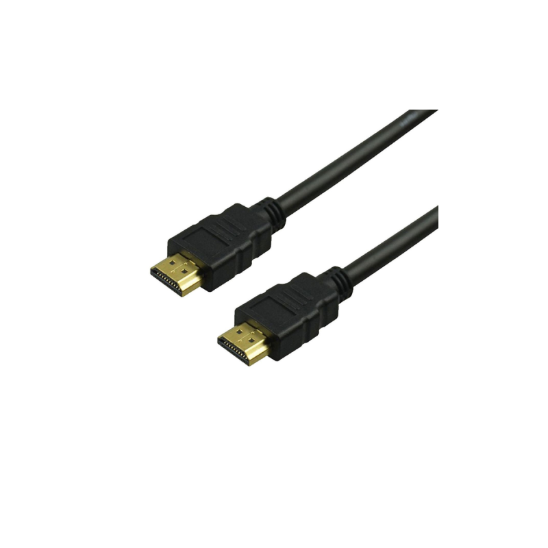 Kimex Câble HDMI 2.0 4K 60Hz Mâle/Mâle Plaqué or Longueur 0,5m